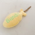 Catnip Fish Cat Toy, Personalized Pet Gift, Custom Embroidered Fish Shape Cat Toy