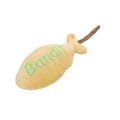 Personalized Catnip Fish Toy: Custom Embroidered Pet Gift