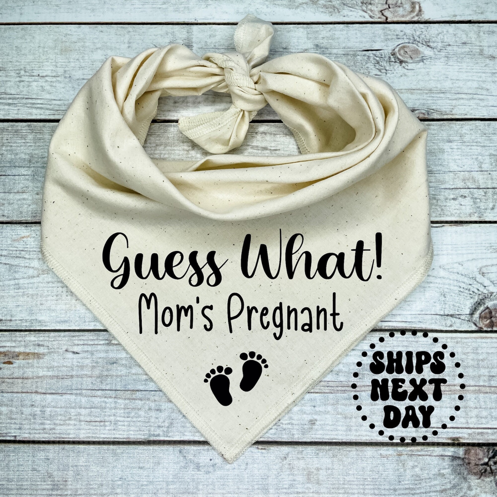 pet New Years Eve Pregnancy Announcement