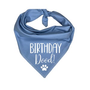 Birthday Dood Dog Bandana