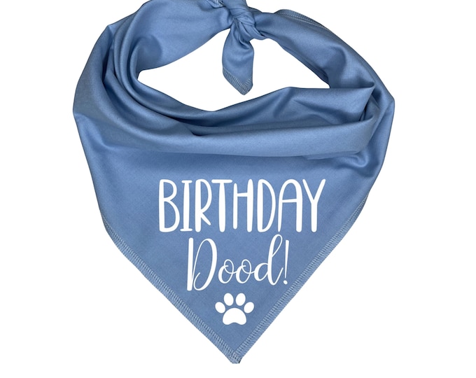 Birthday Dood Dog Bandana