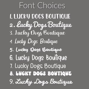 Personalized Dog Bandana – Custom Text Bandana for Pets bild 2