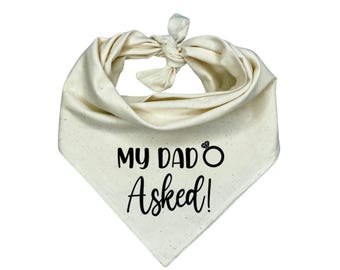 My Dad Asked Dog Bandana