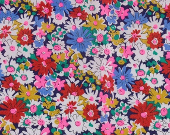 Liberty Tana Lawn fabric - Libby Neon Pink - 25 cm