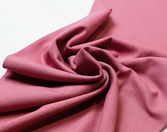 Fabric edge edge tubular dimension raspberry pink cotton - 50 cm