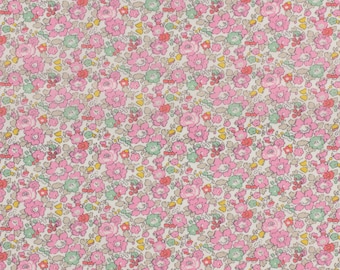 fabric LIBERTY NEW Betsy Ann pale pink - 25 cm