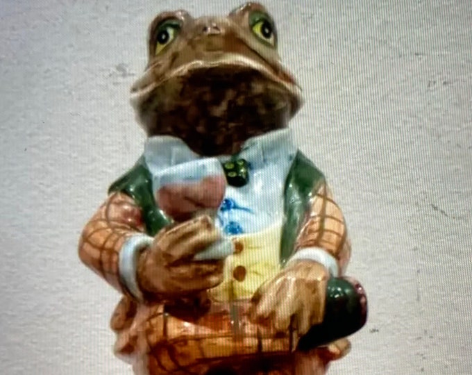 RARE Cinque Ports Pottery - Wind in the Willows - Mr Toad Figure - Rye ...