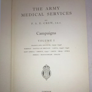 Vintage Geschichte des Zweiten Weltkriegs - Sir Arthur S. MacNalty - Erstausgabe - 1956