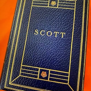 Vintage Poetical Works of Sir Walter Scott - Great Condition