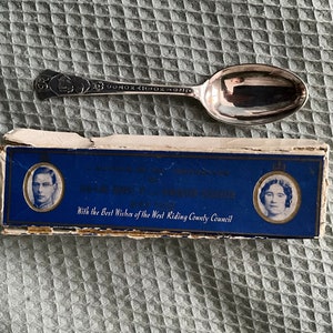 1937 Coronation Spoon - Etsy