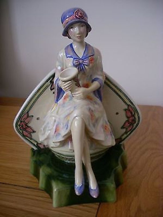 Lovely Kevin Francis/Peggy Davies Ltd Edition Figure - Charlotte Rhead - 56 of 950