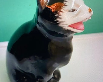 ヴィンテージ ロイヤルドルトン ラッキー 座った猫の置物 Ooloo