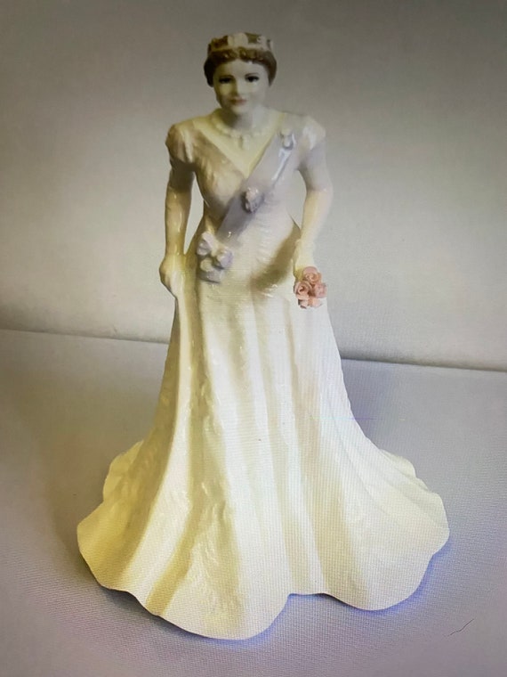 Rare Coalport Limited Edition Figure - QUEEN ELIZABETH the Queen Mother - 95th Birthday