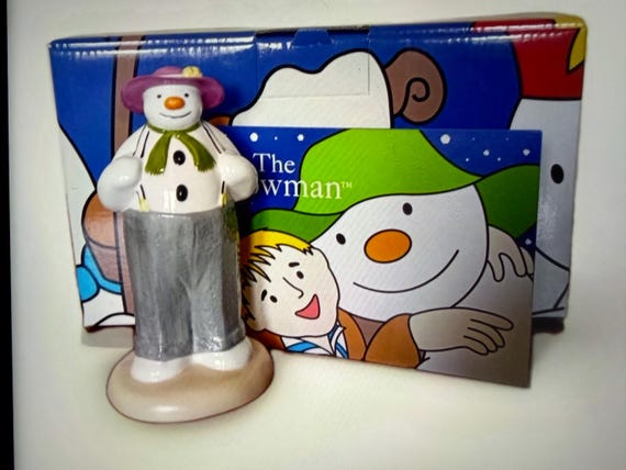 Vintage Coalport - The Snowman 'Dressing Up' - First Edition 2002 - Boxed