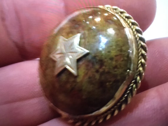 Rare Antique Victorian 9ct Gold and Scottish Agat… - image 5