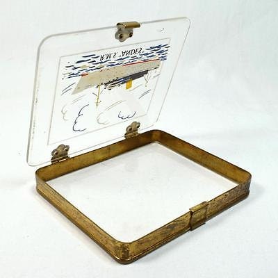 lucite cigarette case Vintage Art Deco R.M.S. Andes Lucite Cigarette Case, 1939