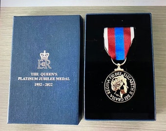 Queen Elizabeth II Platinum Jubilee Medal - Brand New in Presentation Box.