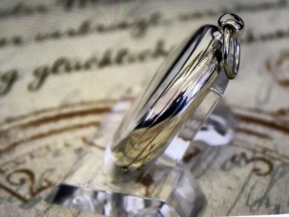 Antique Solid Silver Key Wind ESCAPEMENT A CYLIND… - image 2