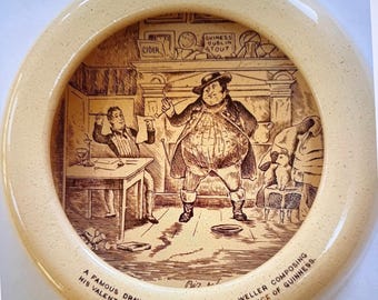 Vintage Sam Weller Guinness Ashtray by Wiltshaw and Robinson