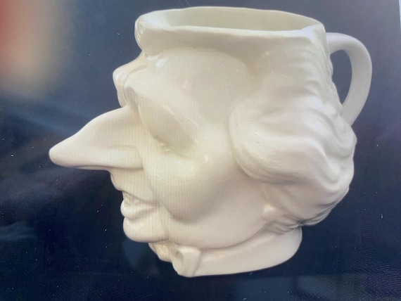 Vintage Spitting Image Jug Luck & Flaw Margaret Thatcher - Prime Minister - 1980s