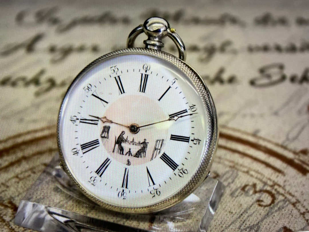 Schweizer Taschenuhr Antike Taschenuhr Kaufen Sterling Silber Alte