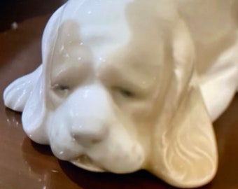 Nao by Lladro Sleepy Dog - Mint Condition