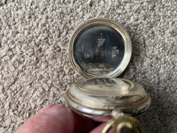 Antique Solid Silver Pocket Watch - Top Wind - Gr… - image 4
