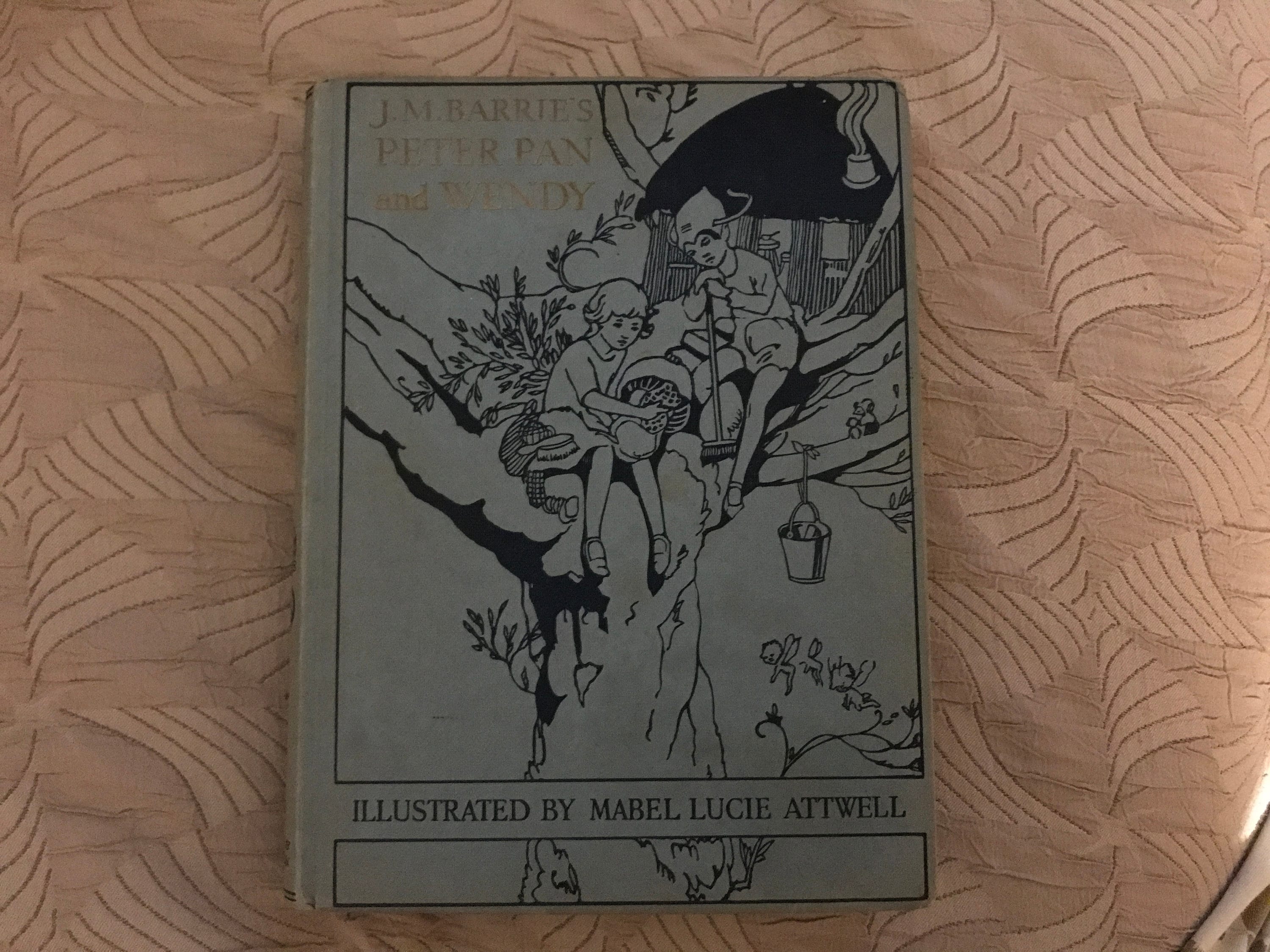 Vintage Peter Pan and Wendy - JM Barrie - Illustrated by Mabel Lucie