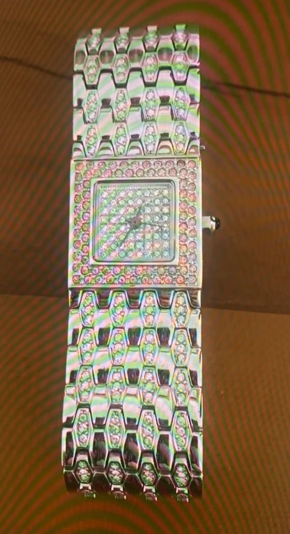 Brooks & Bentley Ladies Crystal Watch - Mint Condition - Boxed