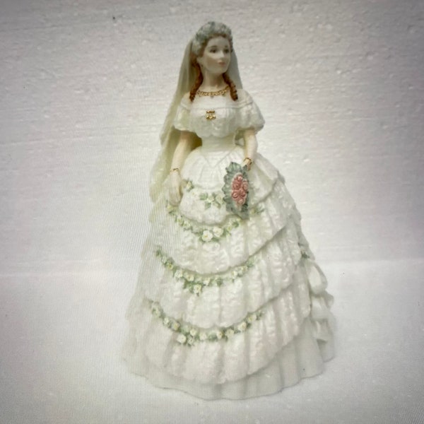 Vintage Princess Alexandra ~ Limited Edition Coalport English Bone China Figurine ~ Compton & Woodhouse 1992