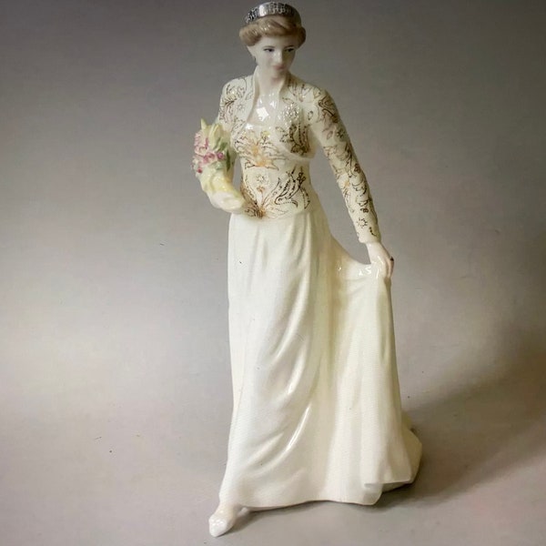Vintage Coalport Figurine Diana 'The Jewel in the Crown' - limited Edition