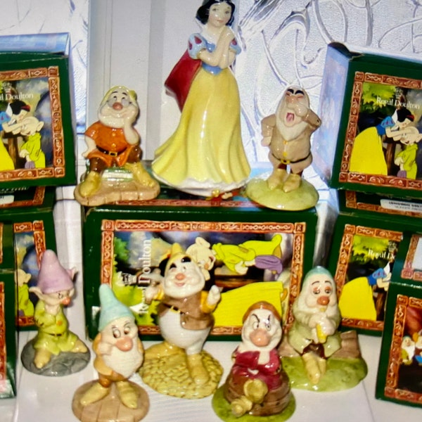 Royal Doulton Disney Schneewittchen und die sieben Zwerge