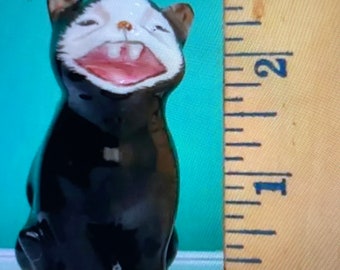ヴィンテージ ロイヤルドルトン ラッキー 座った猫の置物 Ooloo