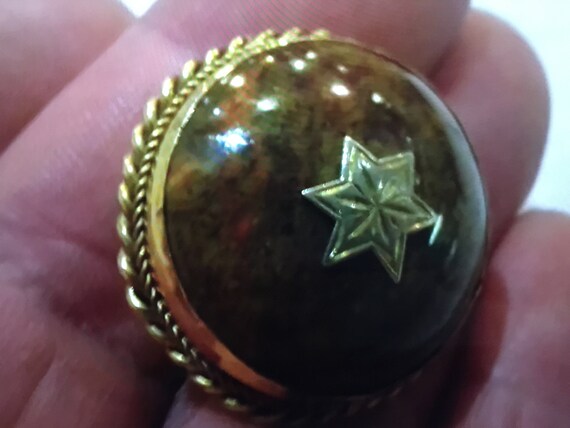 Rare Antique Victorian 9ct Gold and Scottish Agat… - image 6