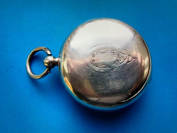 Antique Victorian Solid Silver Waltham Farringdon… - image 10