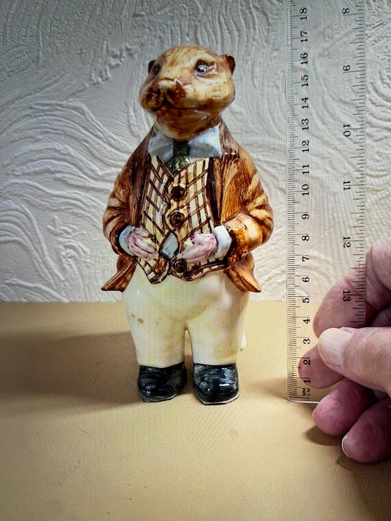 RARE Vintage Rye Pottery Ratty from Wind in the Willows