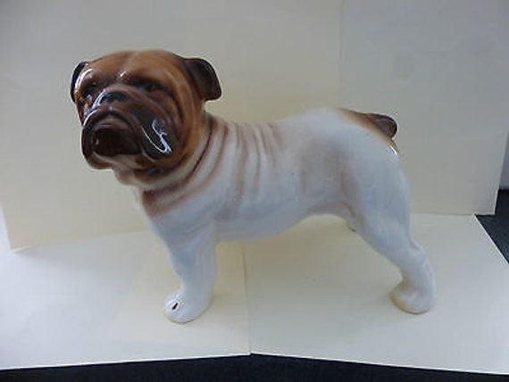Vintage Melba Ware Beautiful Standing British Bulldog Etsy