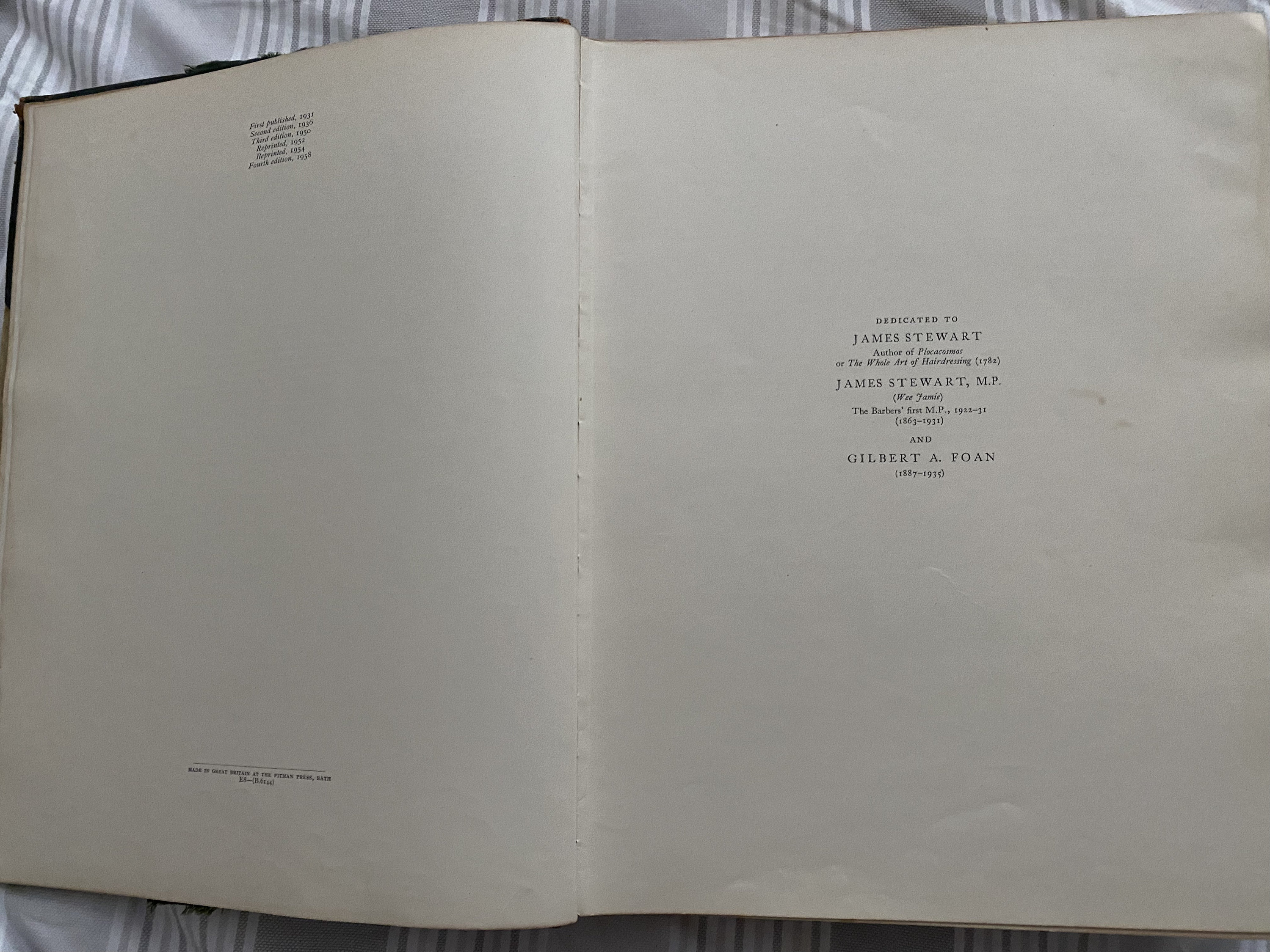 THE ART AND CRAFT OF HAIRDRESSING 1963年 THE ART AND CRAFT OF HAIRDRESSING 1963年 THE ART AND CRAFT OF