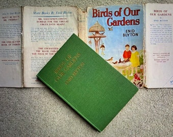 vintage Enid Blyton - Oiseaux de notre jardin - 1949