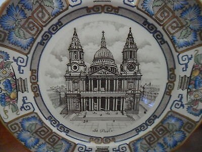 Vintage Masons Ironstone 1982 St Paul's Cathedral Christmas Plate