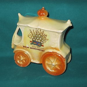 German Carriage/Coach - Pearl Lustre - Lucky White Heather - From Manchester