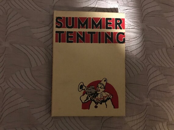 Vintage - Summer Tenting - A Circus Story by K M Gadd - illustrated with line drawings by Richard Kennedy - 1956