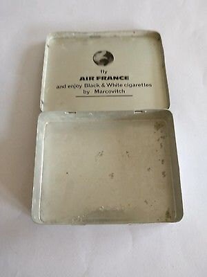 marcovitch black and white cigarettes Vintage Rare Marcovitch Black & White Magnum Cigarette Tin