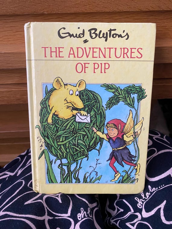 Vintage The Adventures of Pip - Enid Blyton - Hardback - 1988