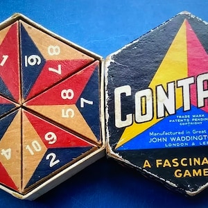 Vintage Contack - Mit Box und Regelbuch - John Waddington Ltd