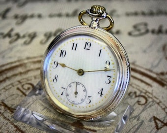 Cylinder 10 shop steine pocket watch