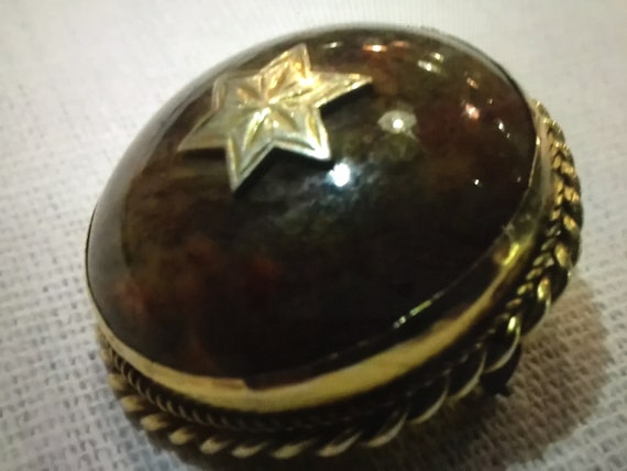Rare Antique Victorian 9ct Gold and Scottish Agat… - image 3
