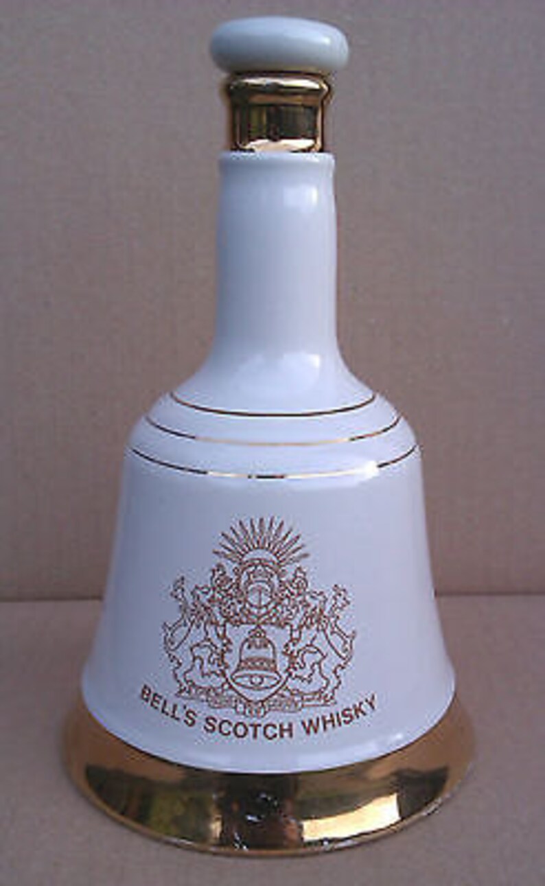 Wade Bells Scotch Whiskey Bottle. Commemorating Birth of Etsy