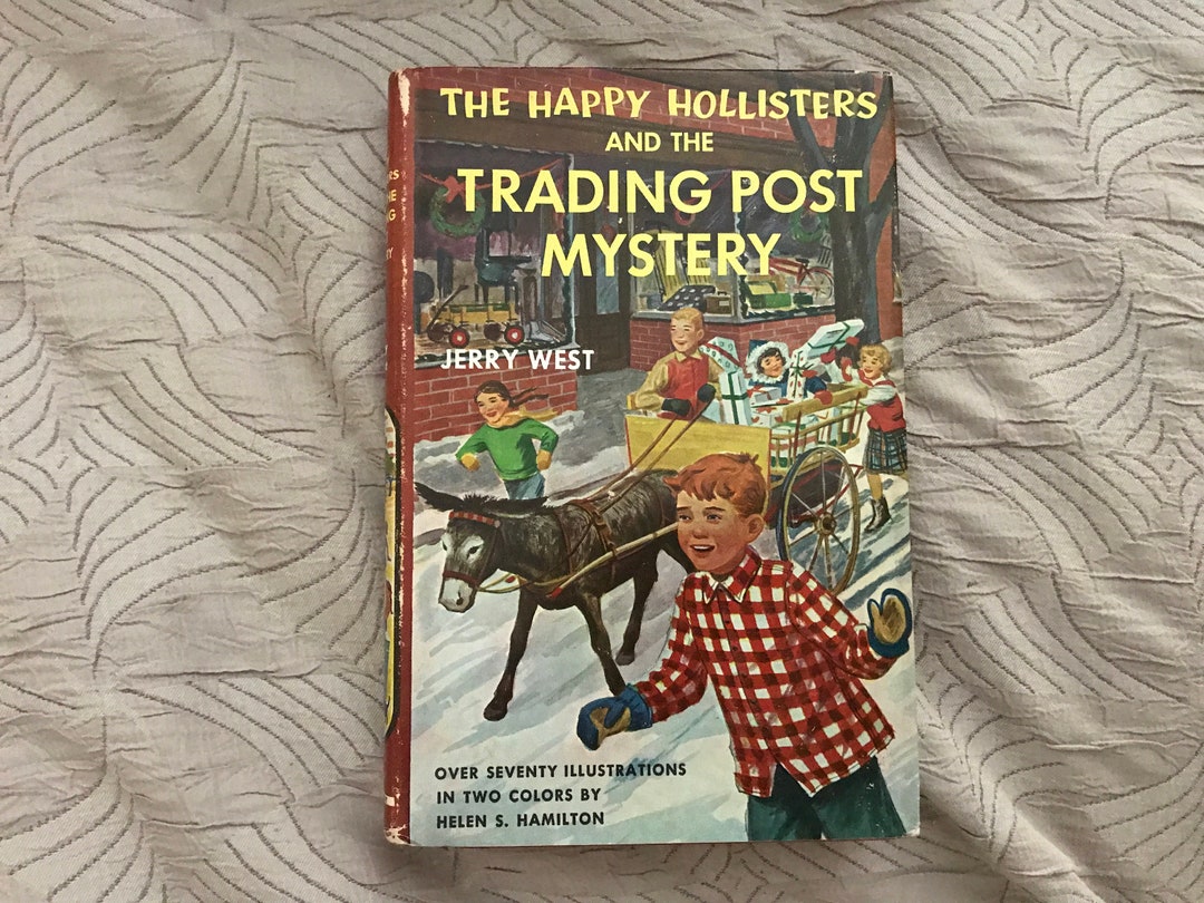 Vintage the Happy Hollisters and the Trading Post Mystery - by Jerry West - Illustrated - Etsy