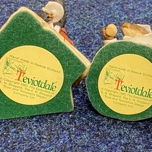 Vintage RARE Teviotdale Wind in the Willows Full Set - Mr Toad, Badger ...